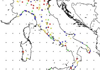 Mappa zone a rischio
