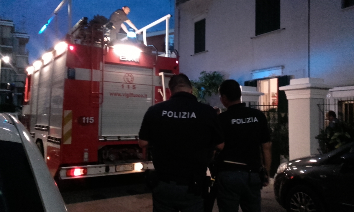 Un momento dell'intervento