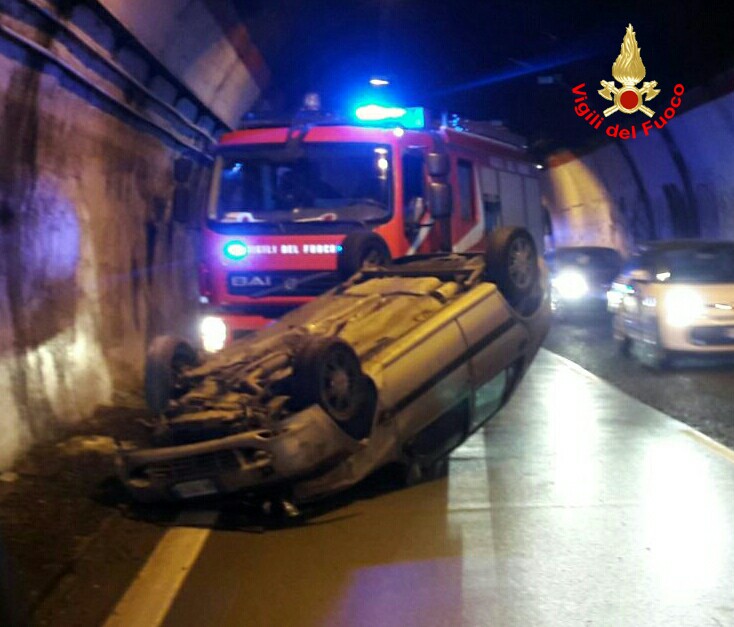 L'incidente nella galleria