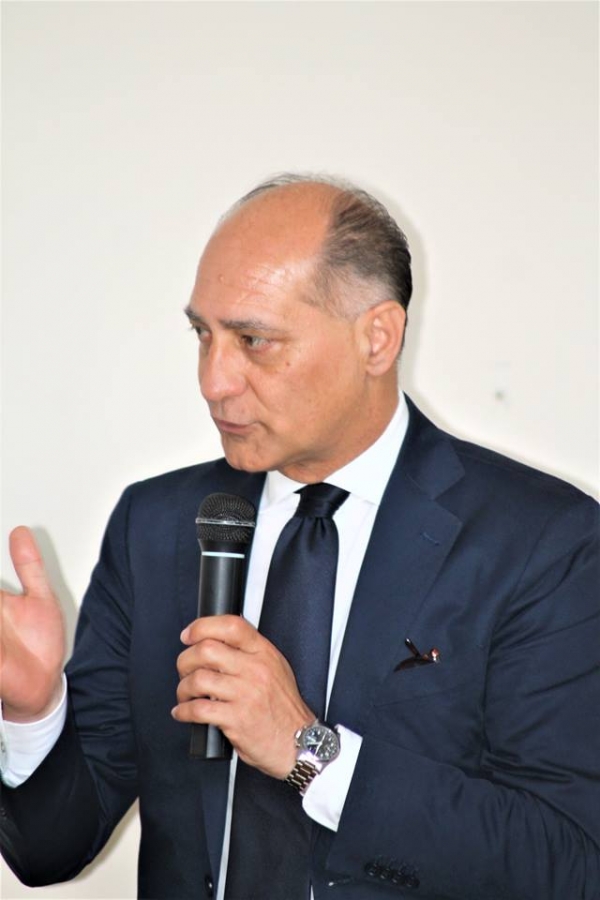 Il tenente colonnello Michele Orlando (foto Jolly Barone)