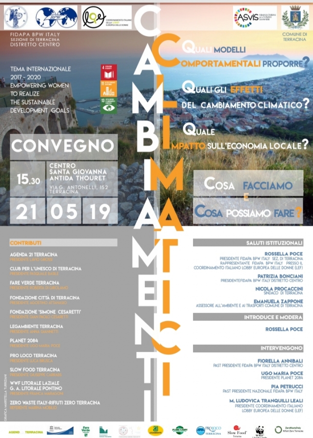 convegno cambiamenti climatici